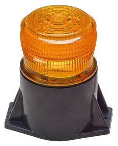 Wolo Lightning Bright LED Low Boy Amber Warning Light