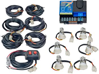Wolo Lightning Plus 120-Watt Power Supply 6 Bulb Strobe Kit