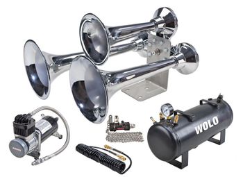 Wolo Siberian Express 12-Volt Chrome Pro (152 Decibels)