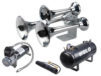 Wolo Siberian Express 12-Volt Chrome Pro Plus (152 Decibels)