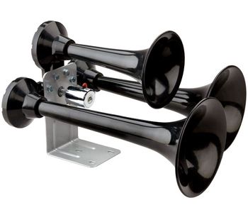 Wolo Siberian Express Semi-Gloss Black Train Horn