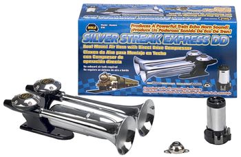 Wolo Silver Streak Express DD Train Sound Air Horn