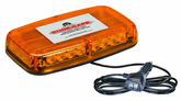 Wolo Sure Safe 12V Magnetic LED Amber Warning Light Bar