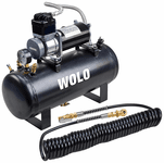 Wolo Tornado 2˝ Gallon Steel Tank & Compressor