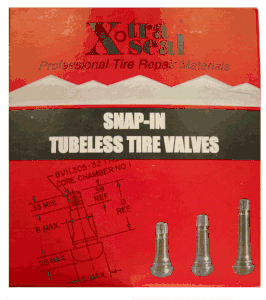 XtraSeal Tubeless Tire Valves (Box of 50)