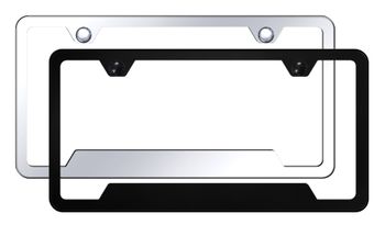 Universal 2 Hole Cutout Stainless Steel Frame