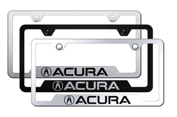 Acura Laser Etched Stainless Steel Cut-Out Frame