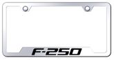 F-250 Laser Etched Stainless Steel Cut-Out Frame