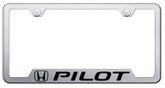Pilot Laser Etched Brushed Stainless Steel Cut-Out Frame