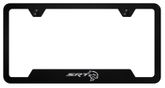 SRT Hellcat Laser Etched Black Stainless Steel Cut-Out Frame