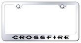 Chrysler Crossfire Laser Etched Mirrored Finish Stainless Steel Frame