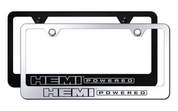 Hemi Powered Laser Etched Stainless Steel Frame