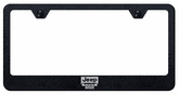 Jeep Grill Laser Etched Textured Black Stainless Steel Frame
