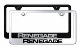 Jeep Renegade Laser Etched Stainless Steel Frame