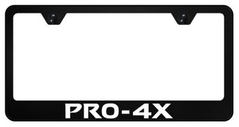 Nissan Pro-4X Stainless Steel Laser Etched Frame