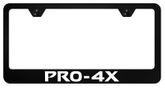 Nissan Pro-4X Stainless Steel Laser Etched Frame