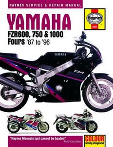 Yamaha FZR600, 750 and 1000 Haynes Repair Manual (1987 - 1996)