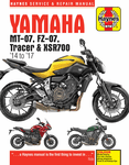 Yamaha MT-07, FZ-07, MT-07TR Tracer & XSR700 Haynes Repair Manual (2014-2017)
