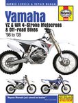 Yamaha YZ & WR 4-Stroke Motocross & Off-Road Bikes Haynes Repair Manual  (1998 - 2008)