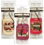 Yankee Candle Car Jar Air Fresheners (3 Pack)