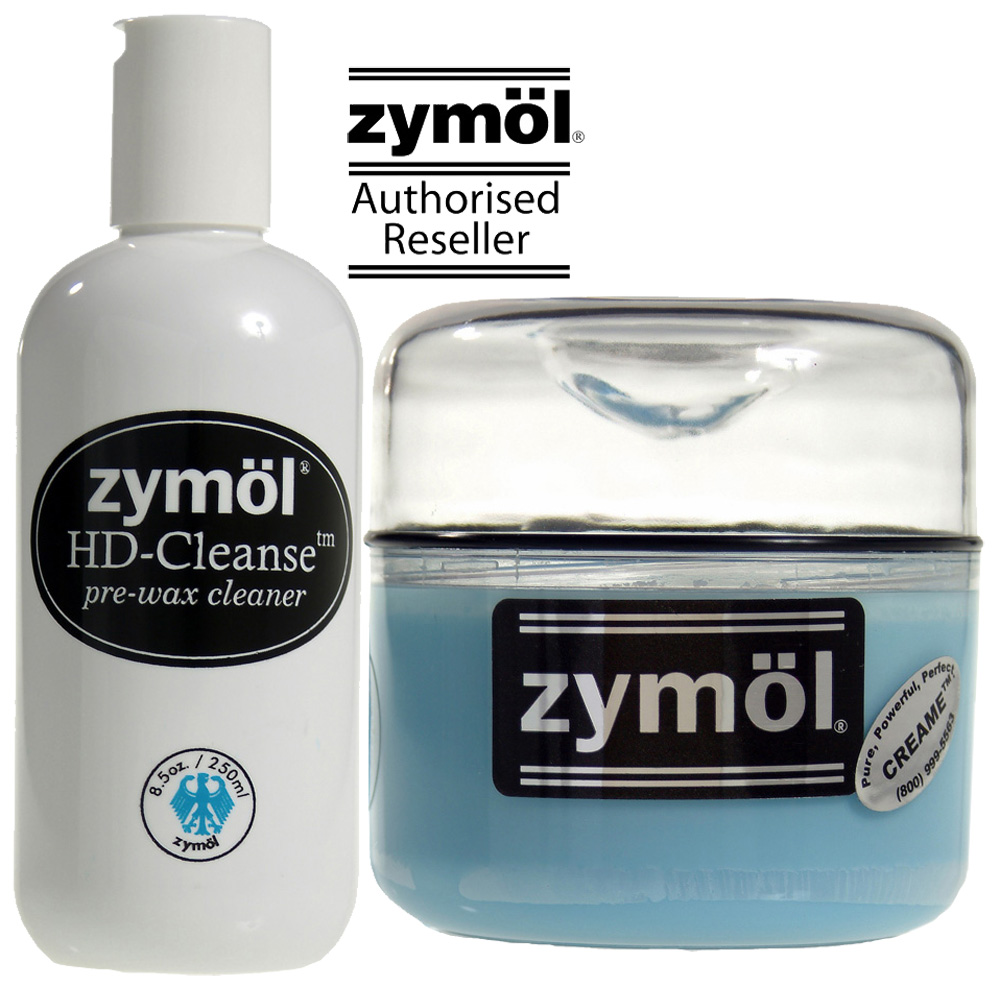 Zymol HD Cleanse Pre-Wax Cleaner & Creame Wax Combo Kit
