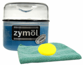 Zymol Japon Wax (8 Oz) & Microfiber Cloth & Foam Pad Kit 
