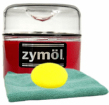 Zymol Rouge Red Wax (8 oz), Microfiber Cloth & Foam Pad Kit