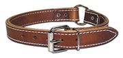 3/4" Double Leather Ring-in-Center