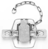 Duke #2 Dogless Square Offset Jaw Coilspring Traps 