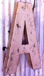 14" Rustic Metal Letters Alphabet