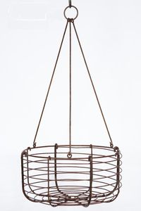 15 Dia. Small Round Victorian Hanging  Basket