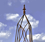 19 Wrought Iron Tolan Topiary Plant Trellis