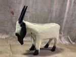 16 Large Recycled Germaine Metal Goat - Barn Yard Art Statue - Lawn Ornament