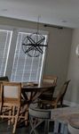 24 Wrought Iron Mystic Candle Chandelier - Large Light