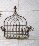 24 Wrought Iron Tuscan Wall Baskets - Wall Planter