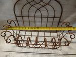 24 Wrought Iron Tuscan Wall Baskets - Wall Planter