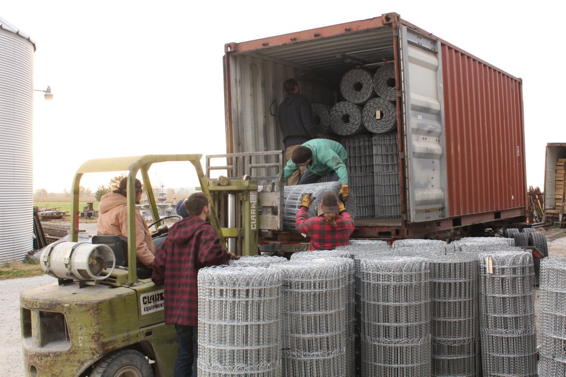 Double Loop Wire Fence Roll 25' x 36" Tall Decorative Wire