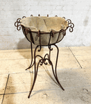 27 Heavy Wrought Iron Medium Plant Stand
