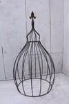 28" Large Wrought Iron Egyptian Topiary - Round Base