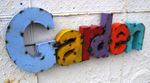 3 - D  Metal Garden Trade Sign