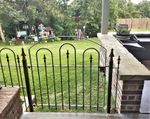 3 Foot Woodson Wrought Iron Gate For 3 Tall Fencing