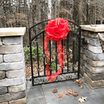 3-ft Tall 3-ft Wide Wrought Iron Donovan Entry Gate