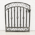 3-ft Tall 3-ft Wide Wrought Iron Donovan Entry Gate
