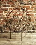 30" Wire Orb Topiary Frame - Iron Garden Sphere