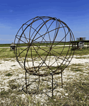 30 Wire Orb Topiary Frame - Iron Garden Sphere