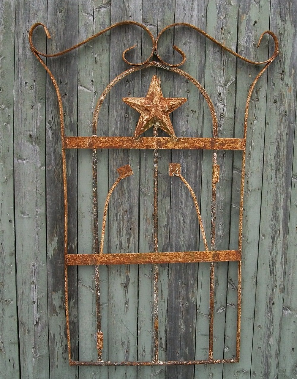 32" Chase Metal Work Star Wall Hanging Vintage Shabby Chic