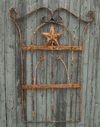 32" Chase Metal Work Star Wall Hanging Vintage Shabby Chic