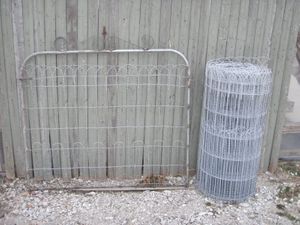 36" Tall Ornamental Wire Gate 48" wide