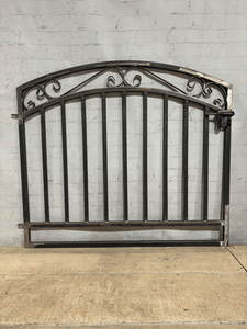 Wrought Iron 3ft Tall x 3.5ft Wide Delaney Entry Gate