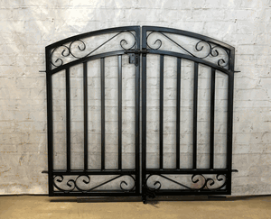 3' Tall Wrought Iron Center Divide Gates